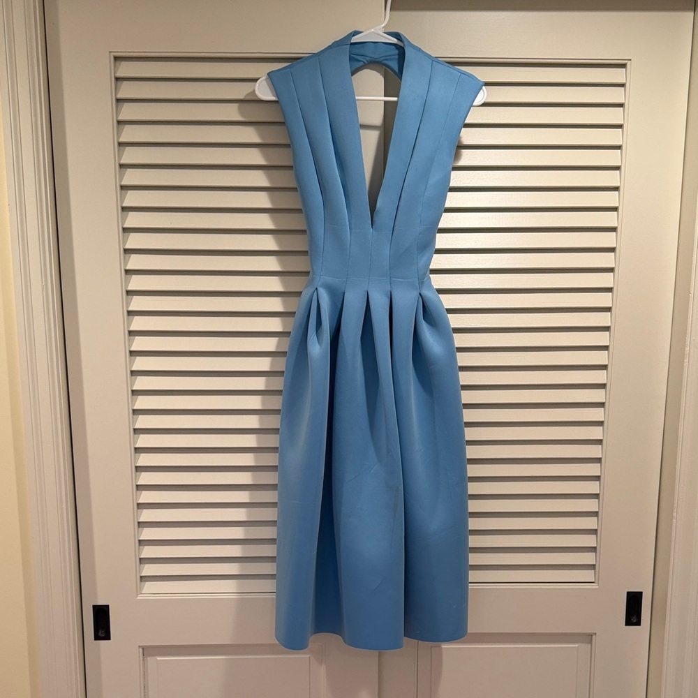 ASOS Backless Blue Dress